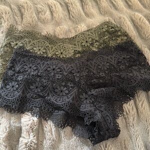 Victoria’s Secret size small lace booty shorts